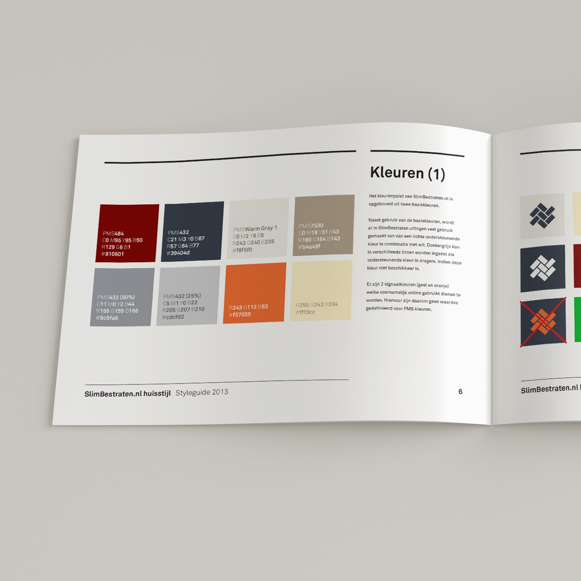 Slim Bestraten colour system